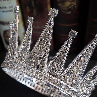 Retro Diamond Bridal Crown Wedding Fashion Crown Head Accessories