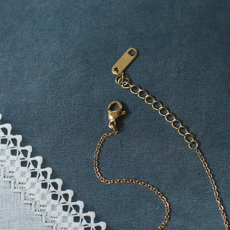 Wholesale Jewelry Baby Elephant Pendant Titanium Steel Necklace Nihaojewelry