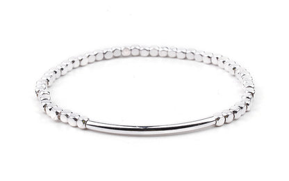 Simple Style Geometric Beaded Crystal Bracelets