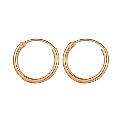 Simple Style Geometric Plating Copper No Inlaid Earrings