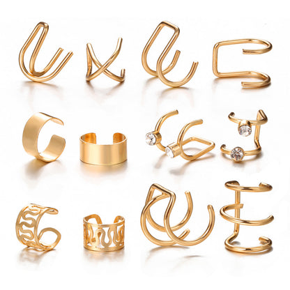New Pearl Ear Clip Earrings Non-piercing Wholesale Jewelry