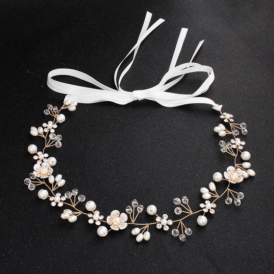 Alloy Simple Flowers Hair Accessories  (alloy) Nhhs0635-alloy