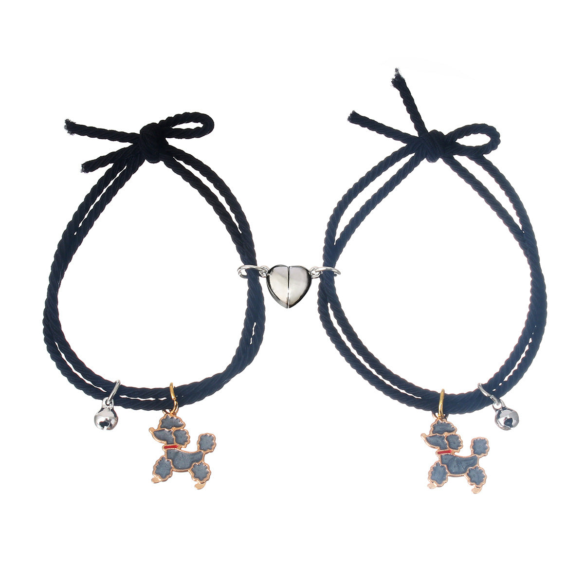 Cartoon Style Dog Mixed Materials Handmade Unisex Bracelets