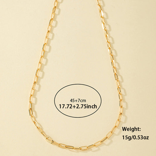 Basic Geometric Alloy Zinc Wholesale Necklace
