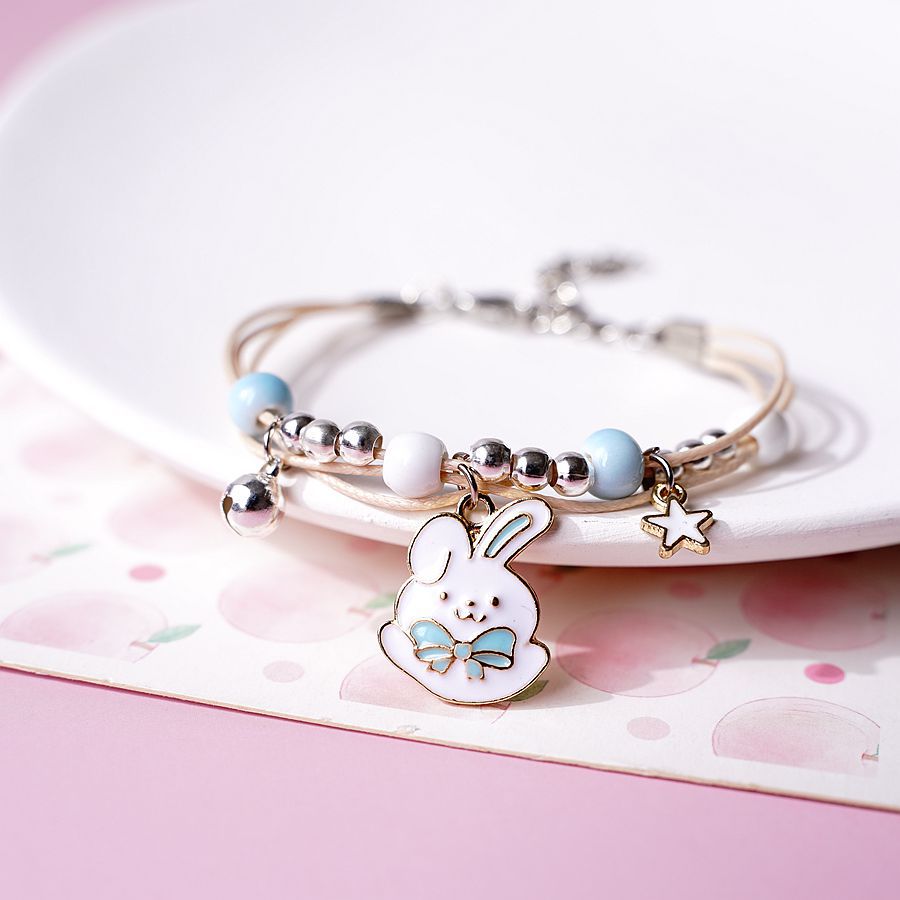 Simple Style Rabbit Alloy Star Bracelets