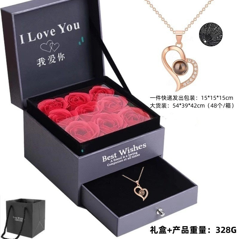 Simple Style Heart Shape Copper Pendant Necklace In Bulk