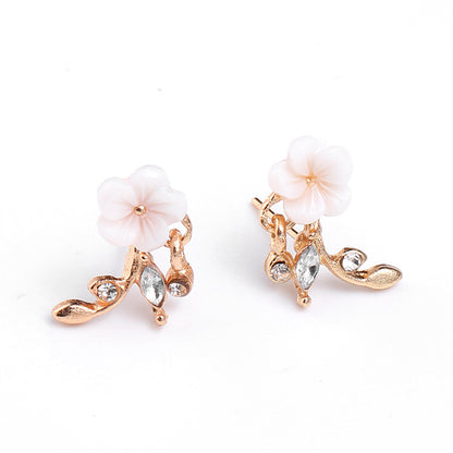 1 Pair Vintage Style Classic Style Color Block Plating Alloy 18K Gold Plated Drop Earrings