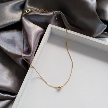Simple Style Geometric Alloy Plating Necklace