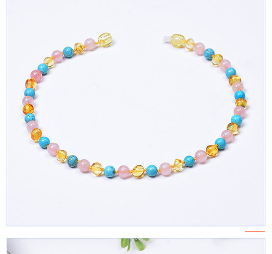 Casual Streetwear Geometric Amber Wholesale Necklace