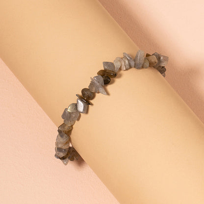 Retro Irregular Gravel Turquoise Bracelet