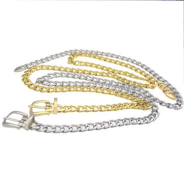 Basic Solid Color Metal Women's Waist Chain