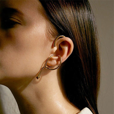 1 Piece Fashion Geometric Copper Plating Women's Ear Clips