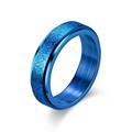 Fashion New Style De-stress Colorful Rotatable Couple Ring