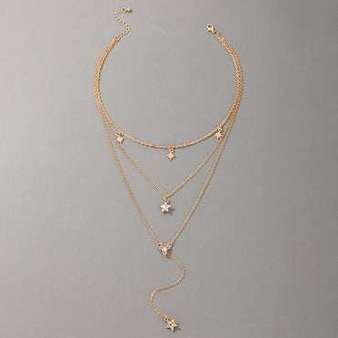 Star Alloy Wholesale Necklace