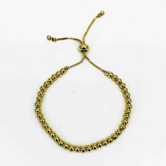 Bracelet Copper Brass Electrode White Steel Love Water Drops Bells Pattern Electroplating Hiphop Minimalist Style