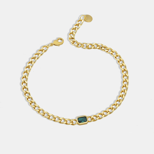 Commuter Bracelet Copper Geometric Style