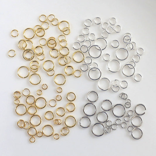 Jewelry Accessories Gold Electroplated Circle Open Hoop Earrings