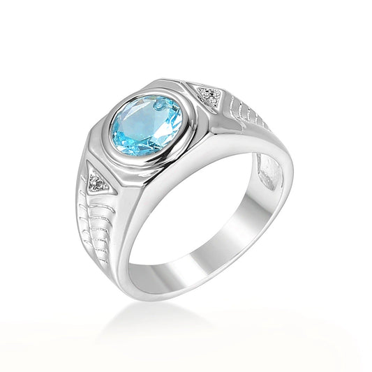 Ring Copper Geometric Electroplating Women's Zircon Jewelry