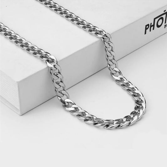 Simple Style Geometric Stainless Steel Polishing Unisex Necklace