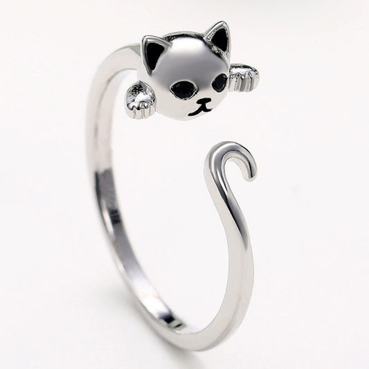 Wholesale Animal Zodiac Style Copper Electroplated Opening Ring Bracelet For Women