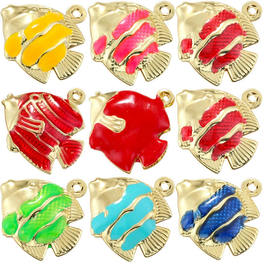 Wholesale Jewelry Copper Oil Dripping Animal Pendant Bracelet Necklace