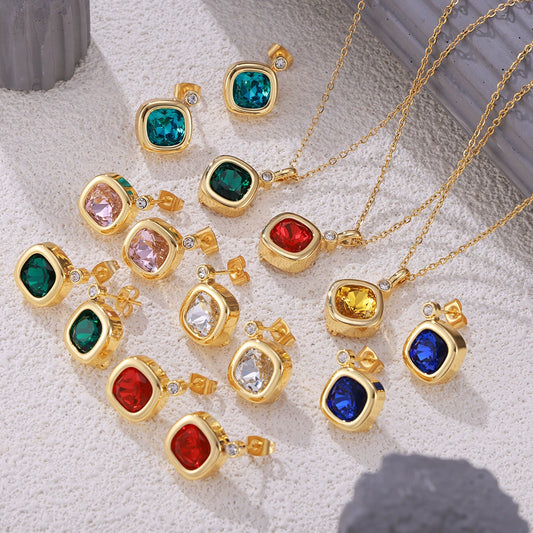 Wholesale Jewelry Niche Style Copper Chain Electroplating Design