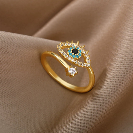 Wholesale Ring Copper Electroplating Heartshaped Light Luxury Niche Design Unisex