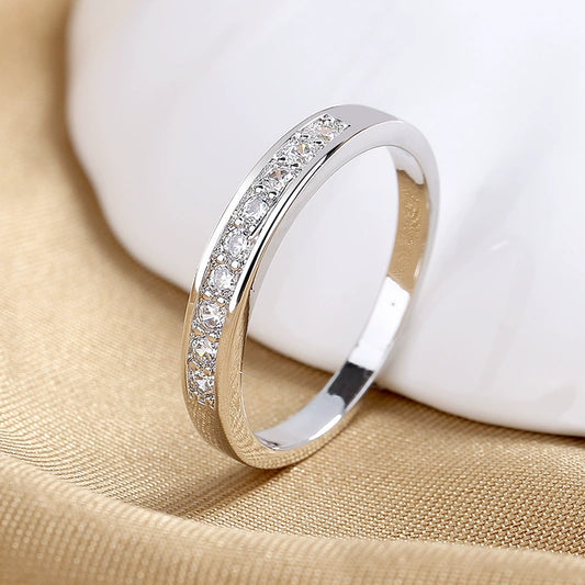 Wholesale Women's Copper Cross Ring With Geometric Pattern And Microinlay Jewelry