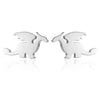 1 Pair Fashion Geometric Titanium Steel Plating Ear Studs