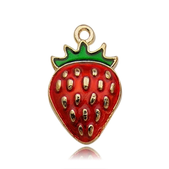 1 Piece 16 * 17mm 8 * 14mm 9 * 17mm Alloy Fruit Pendant