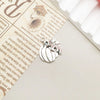1 Piece Alloy Moon Spider Web Skull Pendant