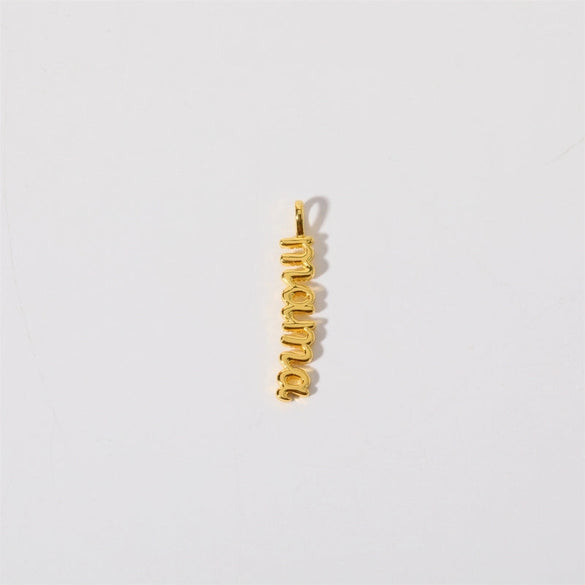 1 Piece Copper Zircon Gold Plated Cross Heart Shape Polished Pendant Chain