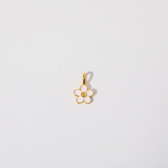 1 Piece Copper Zircon Gold Plated Cross Heart Shape Polished Pendant Chain