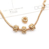 1 Piece Simple Style Tortoise Flower Grape Alloy Plating Beads Jewelry Accessories