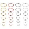 1 Box Iron Geometric Open Jump Rings