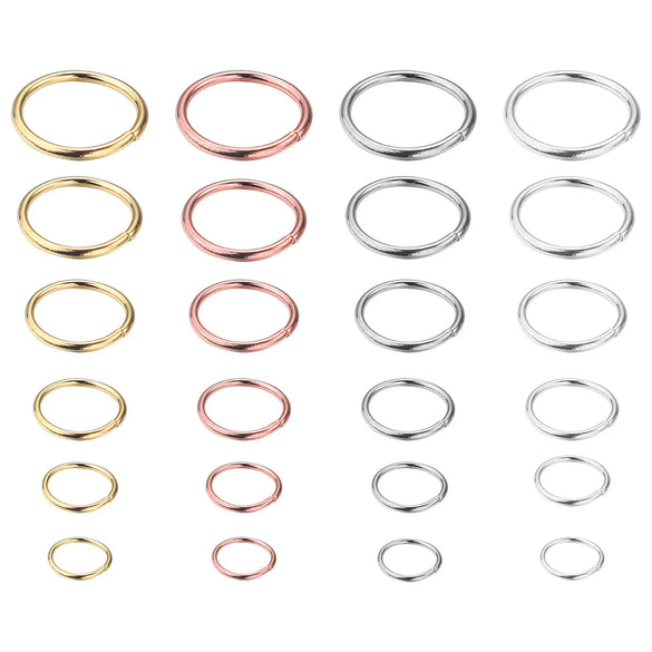 1 Box Iron Geometric Open Jump Rings
