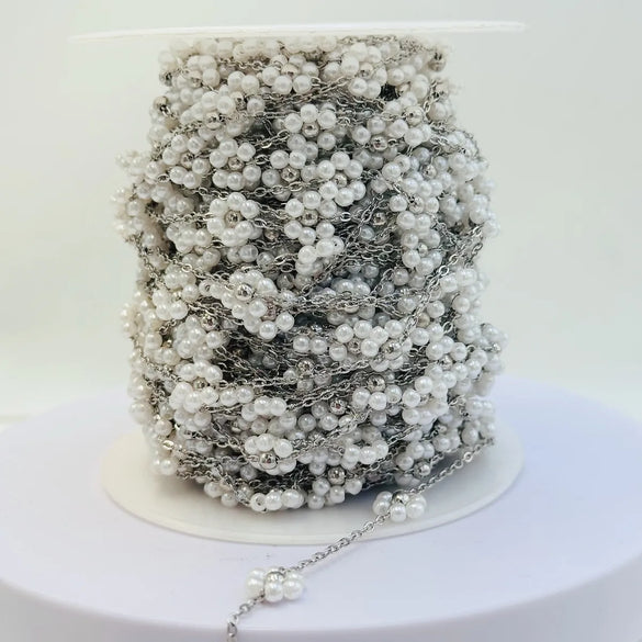 1 M 304 Stainless Steel Beaded Cable Chain 1 M Jewelry Accessories Chain