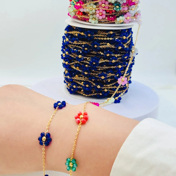 1 M 304 Stainless Steel Beaded Cable Chain 1 M Jewelry Accessories Chain