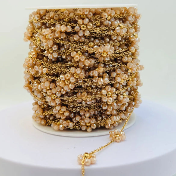 1 M 304 Stainless Steel Beaded Cable Chain 1 M Jewelry Accessories Chain