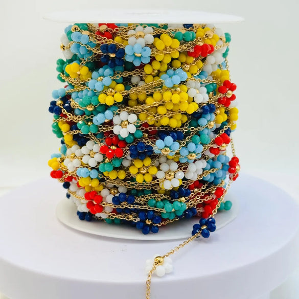 1 M 304 Stainless Steel Beaded Cable Chain 1 M Jewelry Accessories Chain