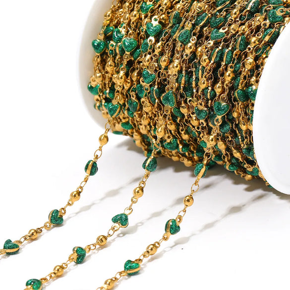 1 M 304 Stainless Steel Diameter 4mm Diameter 5mm Jewelry Accessories Chain