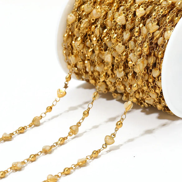 1 M 304 Stainless Steel Diameter 4mm Diameter 5mm Jewelry Accessories Chain