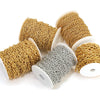 1 M Per Pack 304 Stainless Steel 18K Gold Plated 7 * 17mm Jewelry Accessories Chain