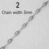 1 M Titanium Steel Jewelry Accessories Chain