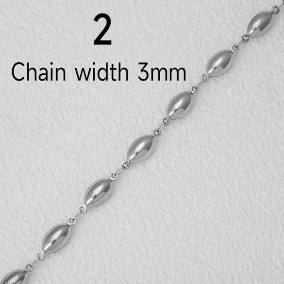 1 M Titanium Steel Jewelry Accessories Chain