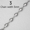 1 M Titanium Steel Jewelry Accessories Chain