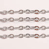 1 Pack = 5 M 304 Stainless Steel Jewelry Accessories Chain