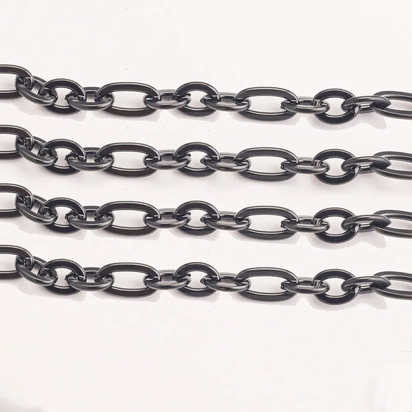 1 Pack = 5 M 304 Stainless Steel Jewelry Accessories Chain