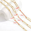 1 Pack = 5 M 304 Stainless Steel Jewelry Accessories Chain