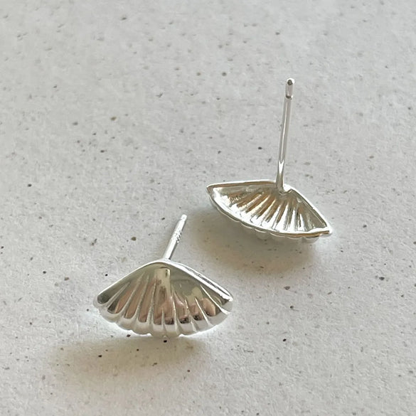 1 Pair 925 Sterling Silver 925 Sterling Silver Earrings Shell Small Stud Earrings